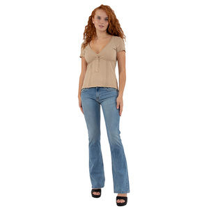 Aeffe Top Women size XXL Beige